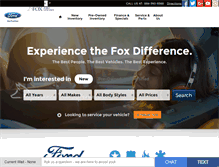 Tablet Screenshot of foxfordchicago.com